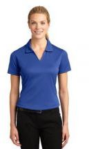 Sport-Tek� Ladies Dri-Mesh� V-Neck Polo